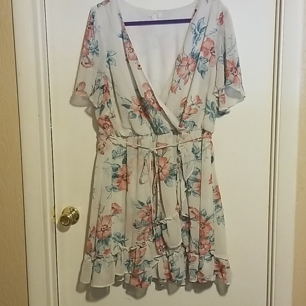 Charming Charlie Pretty Floral Summer Dress